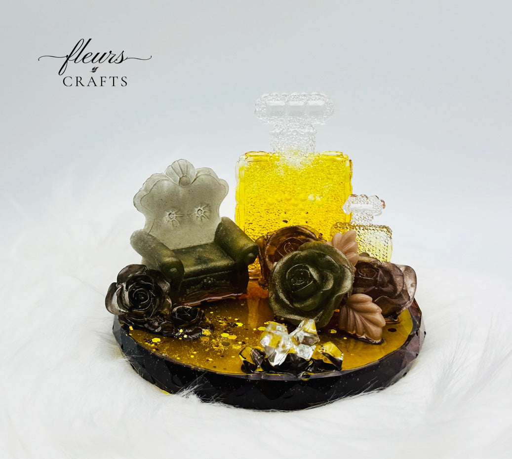 [Functional Desk Display] (S) - Perfume (Amber)