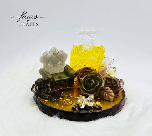 [Functional Desk Display] (S) - Perfume (Amber)