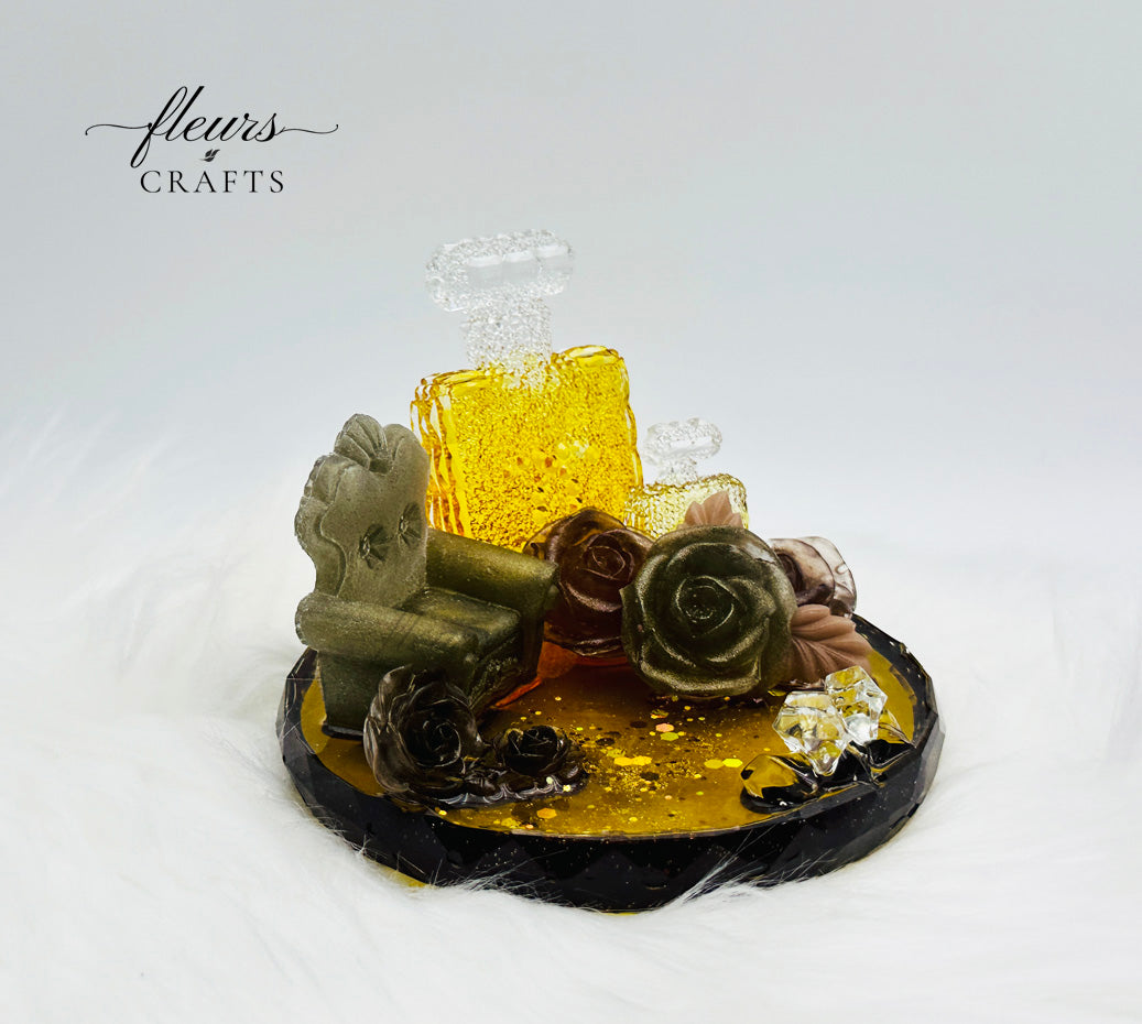 [Functional Desk Display] (S) - Perfume (Amber)