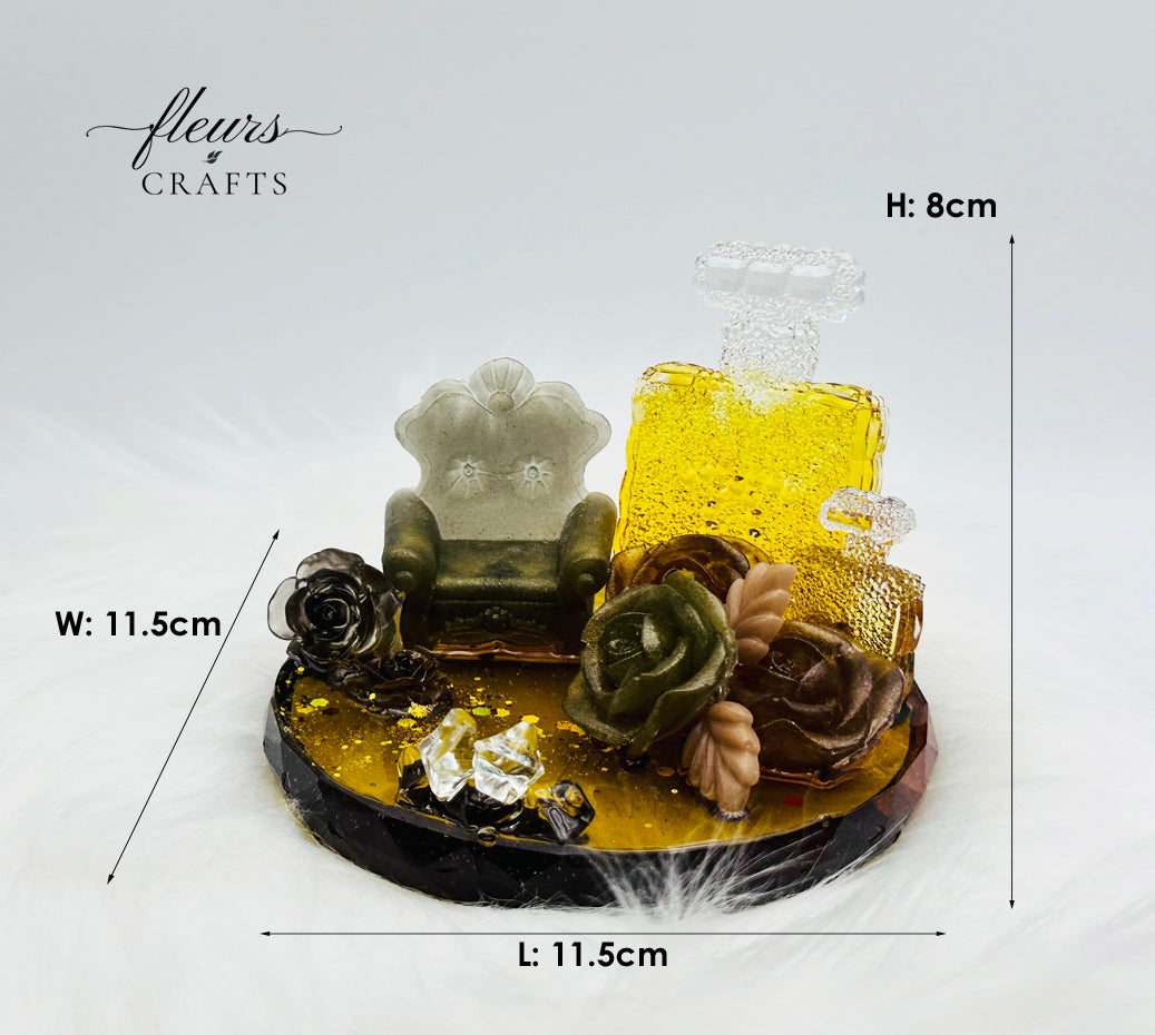 [Functional Desk Display] (S) - Perfume (Amber)